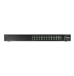 Cisco Small Business Non Administrable 24 ports 10/100 + 2 ports SFP Gigabit combiné