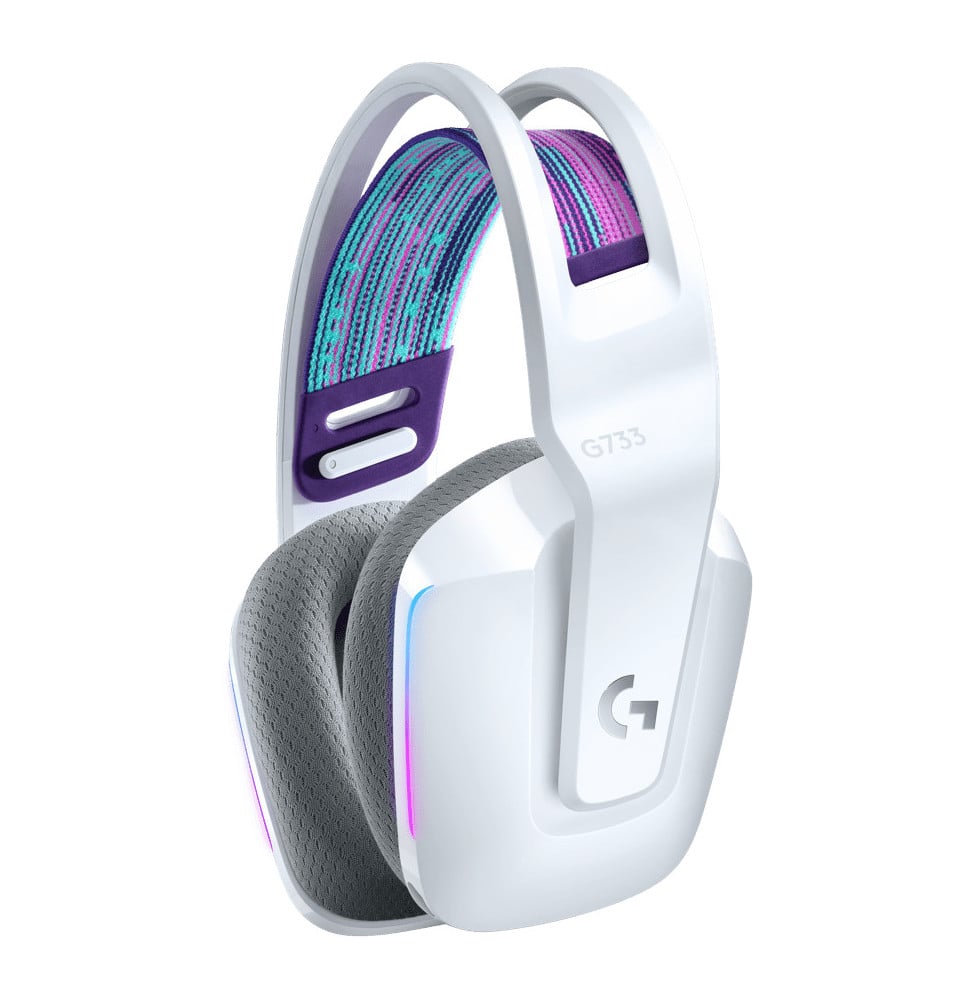 Casque gaming sans fil Logitech G733 LIGHTSPEED RVB ultra-léger