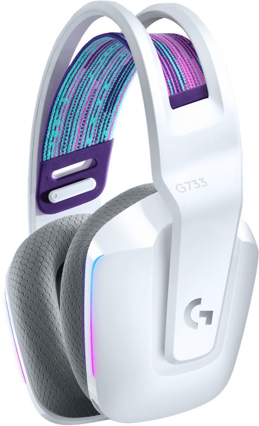 سماعة رأس للألعاب Logitech G733 LIGHTSPEED RGB خفيفة جدًا - USB — صورة 8