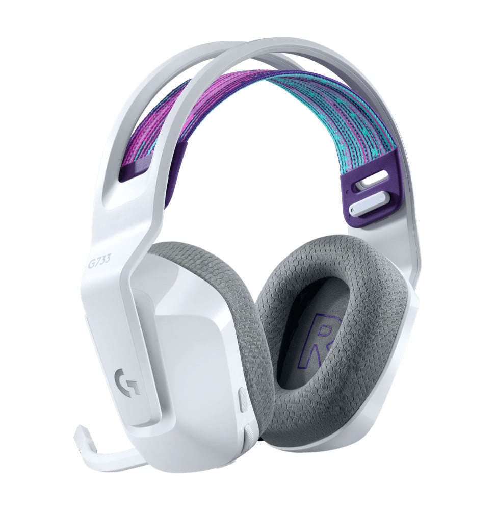 Casque gaming sans fil Logitech G733 LIGHTSPEED RVB ultra-léger