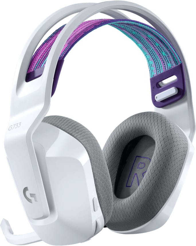 سماعة رأس للألعاب Logitech G733 LIGHTSPEED RGB خفيفة جدًا - USB — صورة 9