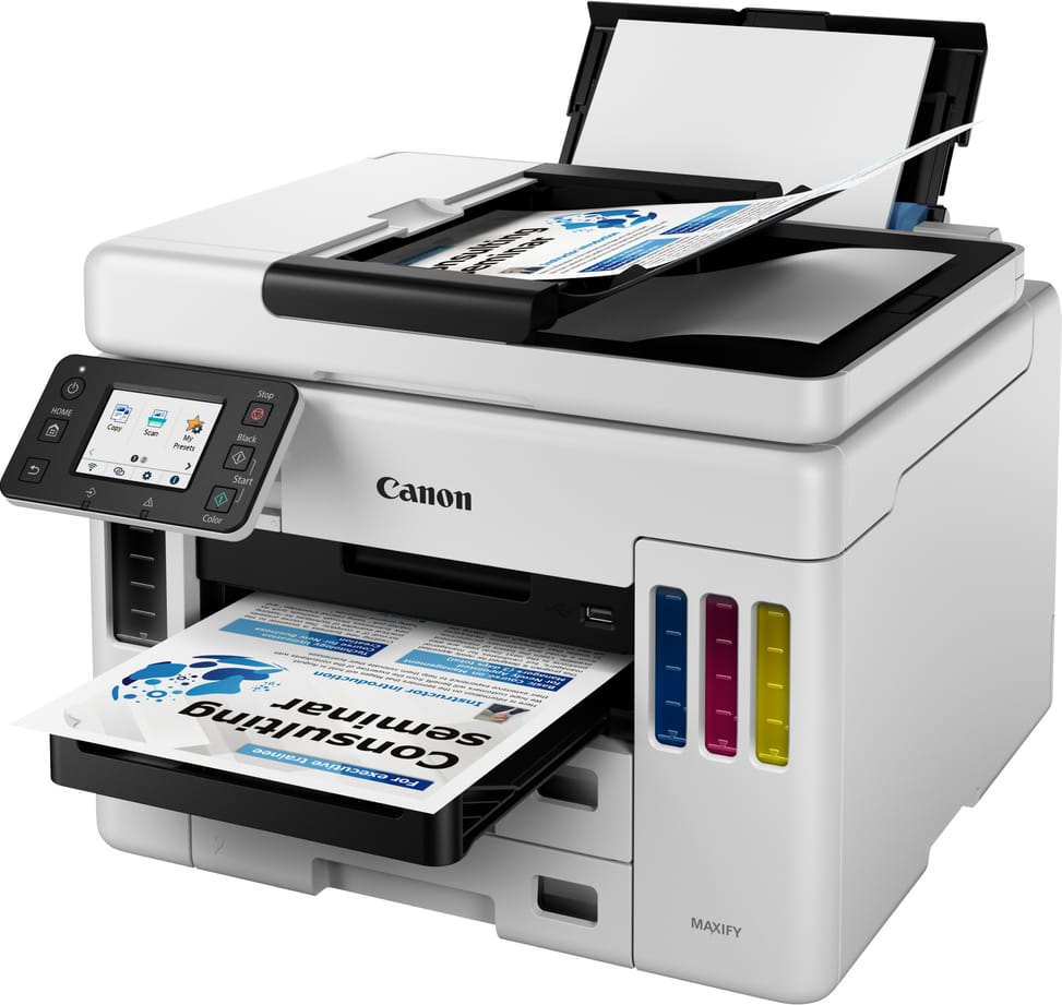 Imprimante multifonction à réservoirs rechargeables Canon MAXIFY GX7040 (4471C009AA)