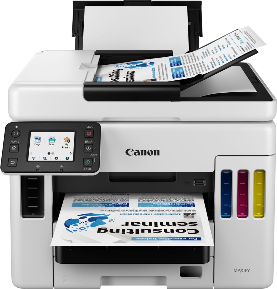 Imprimante multifonction à réservoirs rechargeables Canon MAXIFY GX7040 (4471C009AA)