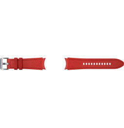 Bracelet en cuir hybride pour Galaxy Watch4 (S/M) Rouge (ET-SHR88SREGWW)
