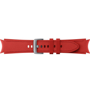 Bracelet en cuir hybride pour Galaxy Watch4 (S/M) Rouge (ET-SHR88SREGWW)