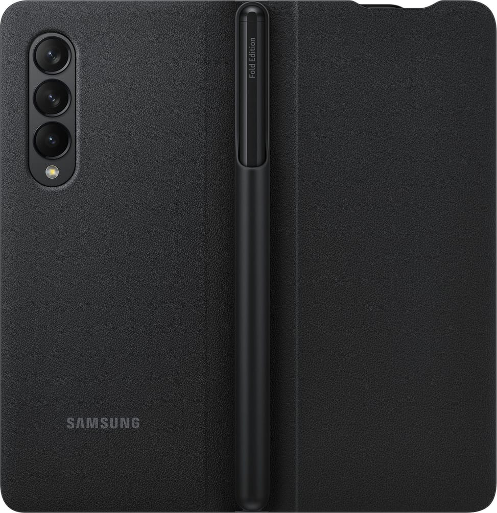 Étui à rabat pour Samsung Galaxy Z Fold3 avec stylet Noir (EF-FF92PCBEGWW)