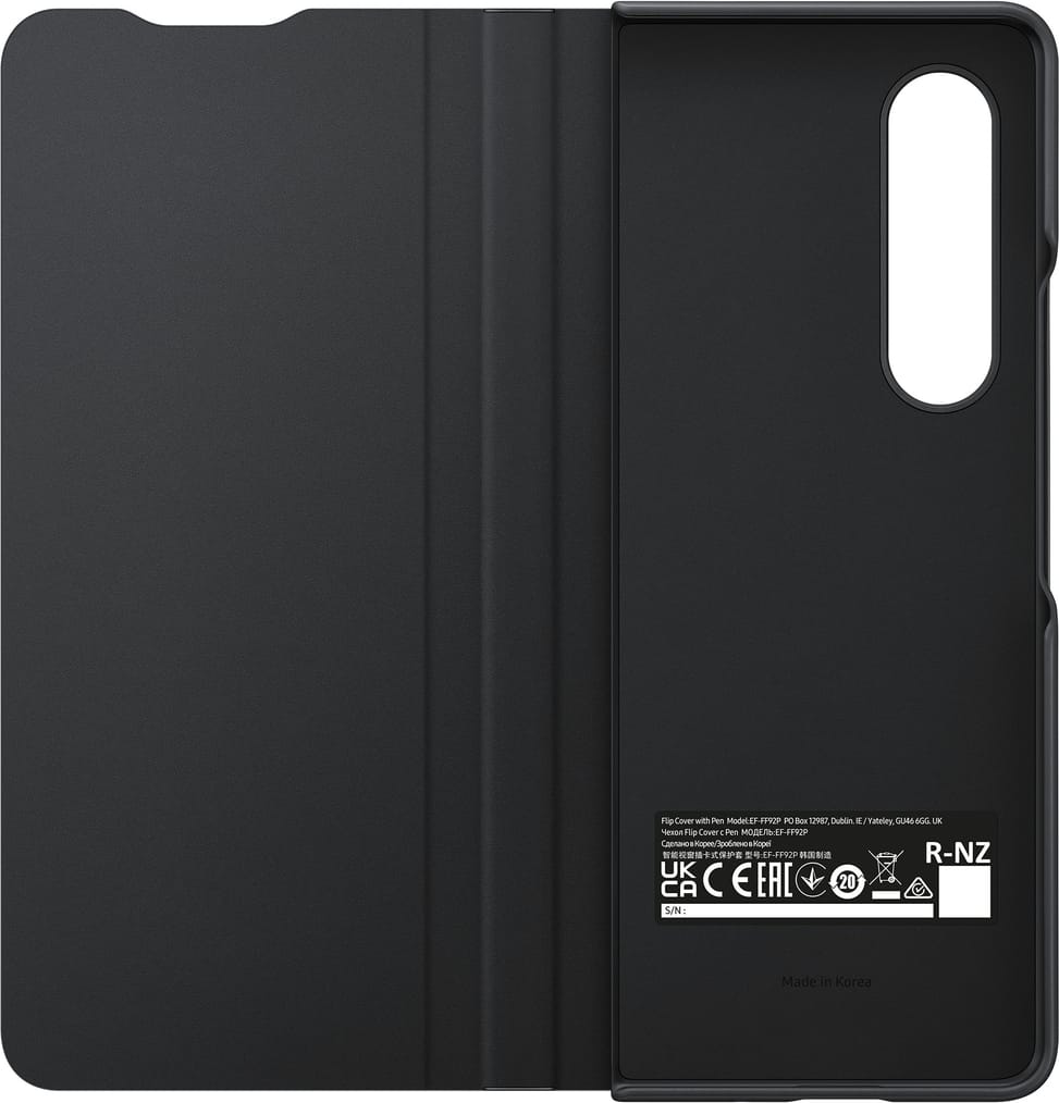 Étui à rabat pour Samsung Galaxy Z Fold3 avec stylet Noir (EF-FF92PCBEGWW)