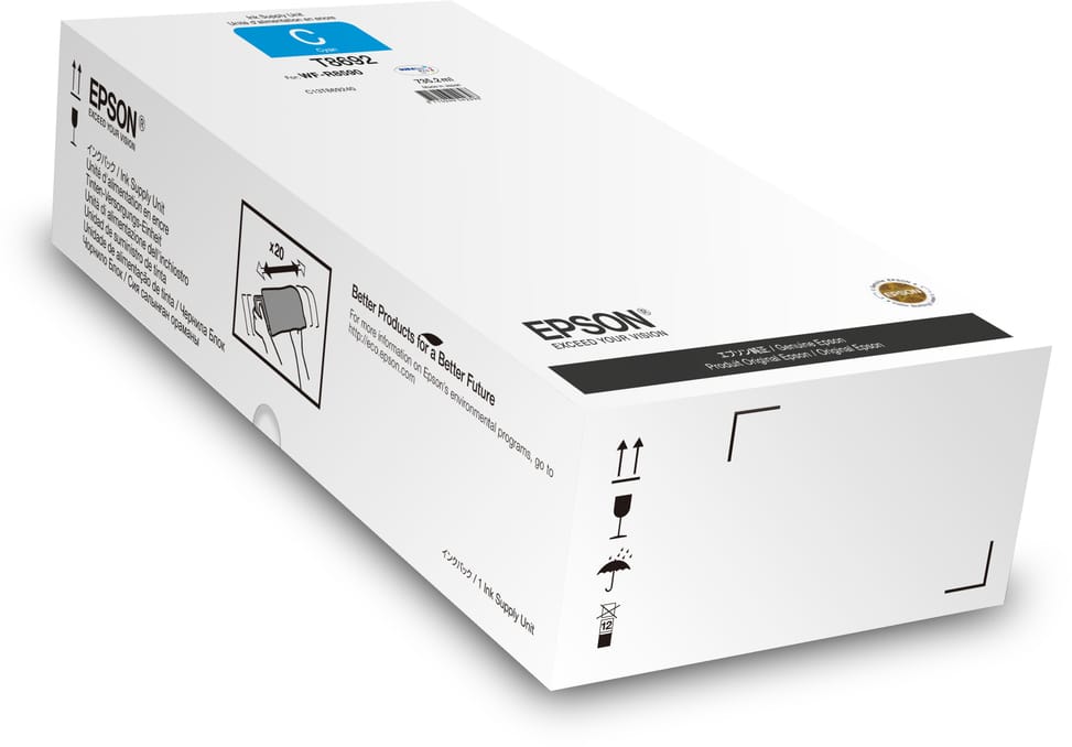 وحدة تزويد حبر سماوي XXL Epson لـ WF-R8590 (C13T869240) — صورة 3