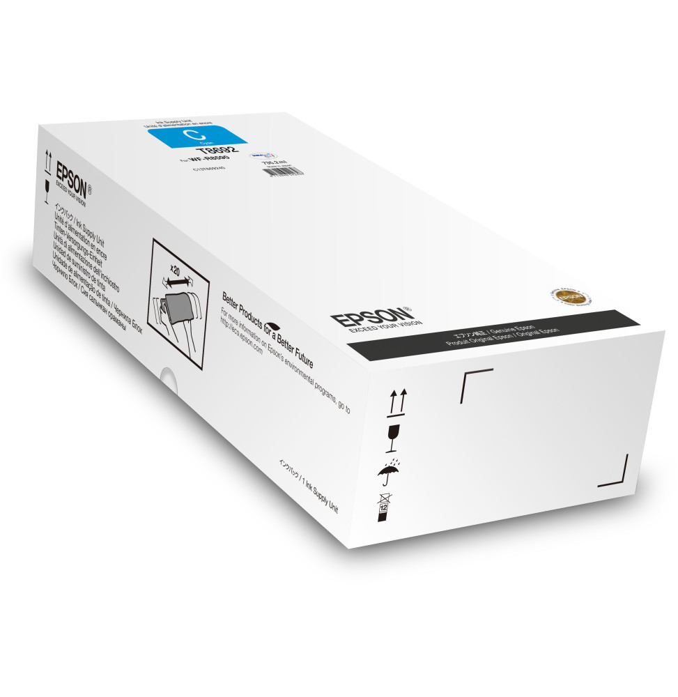 Unité d'alimentation en encre Cyan XXL pour WF-R8590  (C13T869240)