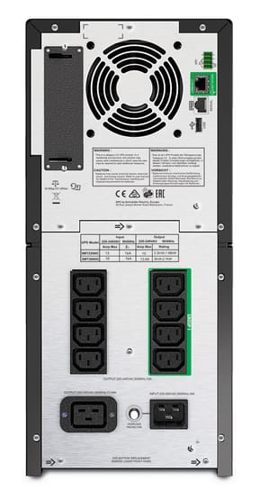 Onduleur Line-interactive APC Smart-UPS SMT2200IC - 1980 W / 2200VA - 8 prises C13 — image 2