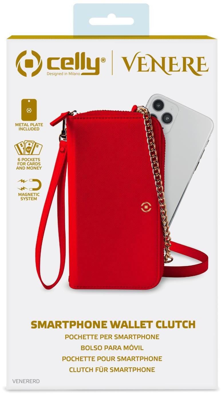 CELLY VENERE POCHETTE UP TO 6.5 RED  (VENERERD)