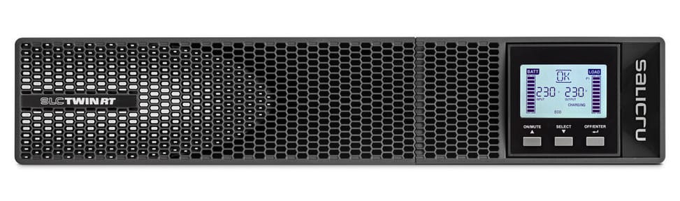 Onduleur ON-Line Salicru SLC-1000-TWIN RT2 - 1000 VA - tour/rack (698CA000002)