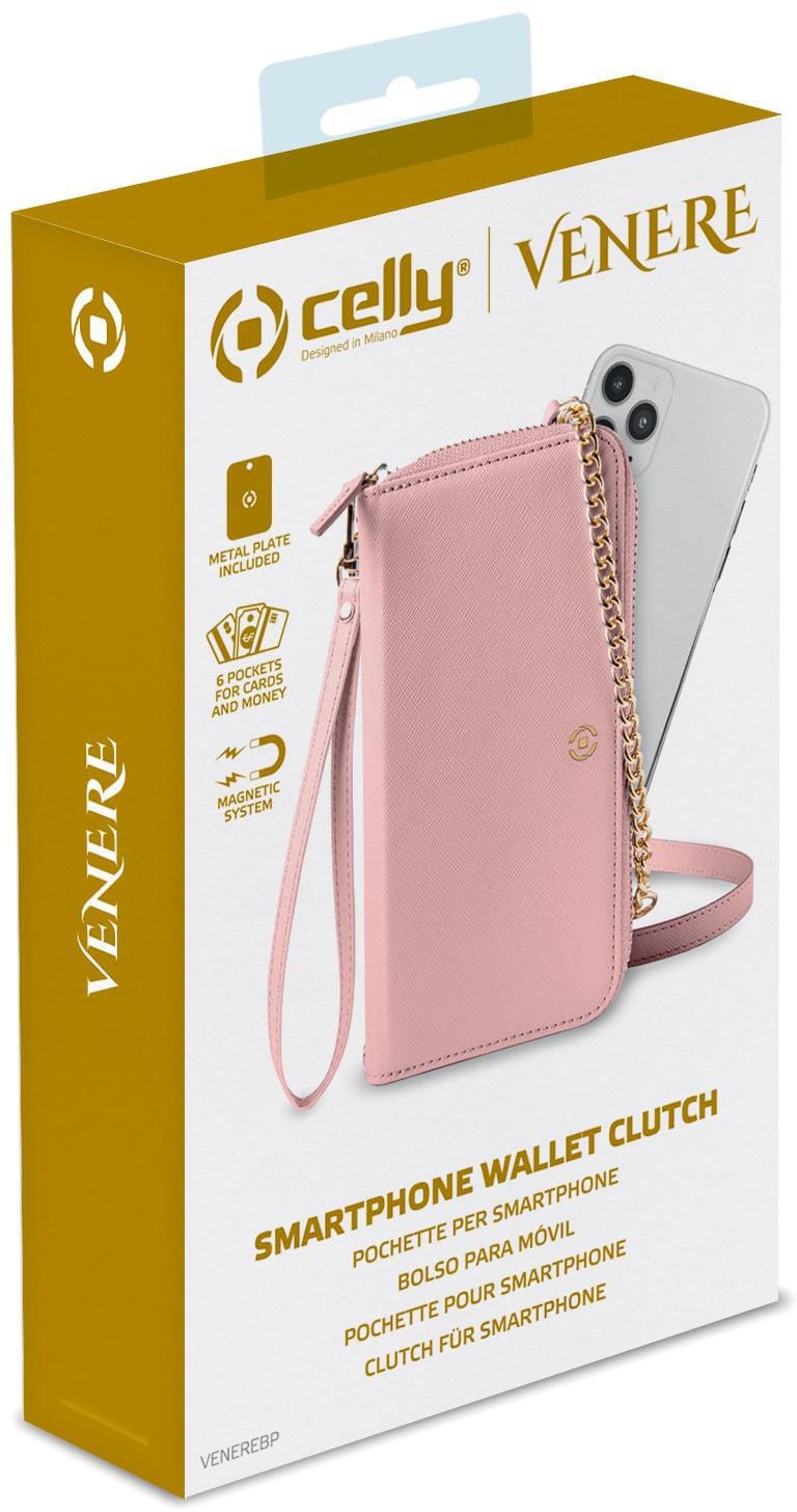 CELLY VENERE POCHETTE UP TO 6.5 baby pink  (VENERERD)