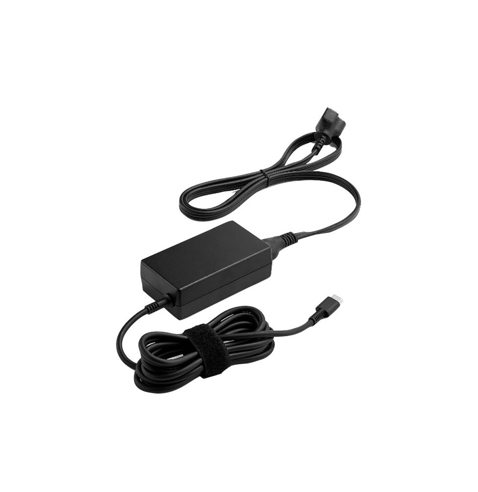 Adaptateur alimentation HP 65W USB-C - prise FR (1P3K6AA) prix Maroc
