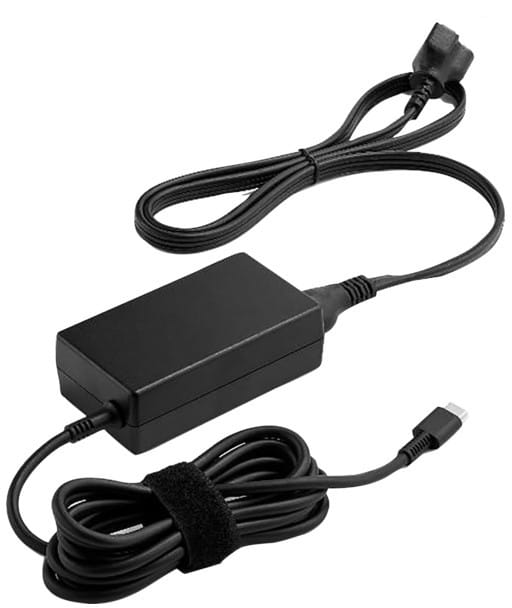 Adaptateur alimentation HP 65W USB-C - prise FR (1P3K6AA)