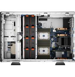 DELL PowerEdge T550 Server 1*4310 2.1G, 1*16GB RDIMM, 3200MT/s,PERC H755, 2*480GB SSD SATA 36M (PET550M1)