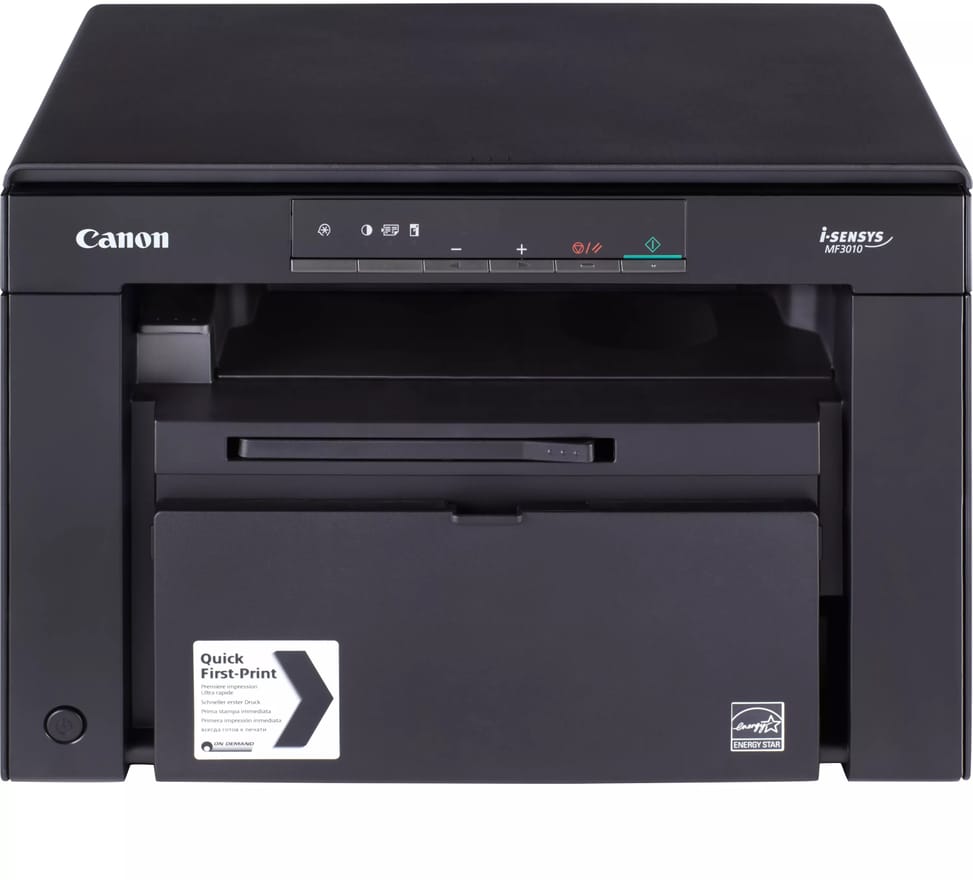 Canon i-SENSYS MF3010 A4 Monochrome Laser Multifunction Printer + 2 Toner 725 (5252B034AA) — image 1