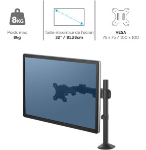 Fellowes Bras porte-écrans simple Reflex - prix pas cher chez iOBURO
