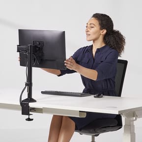 Bras porte-écran simple Fellowes Reflex - (8502501) — image 5