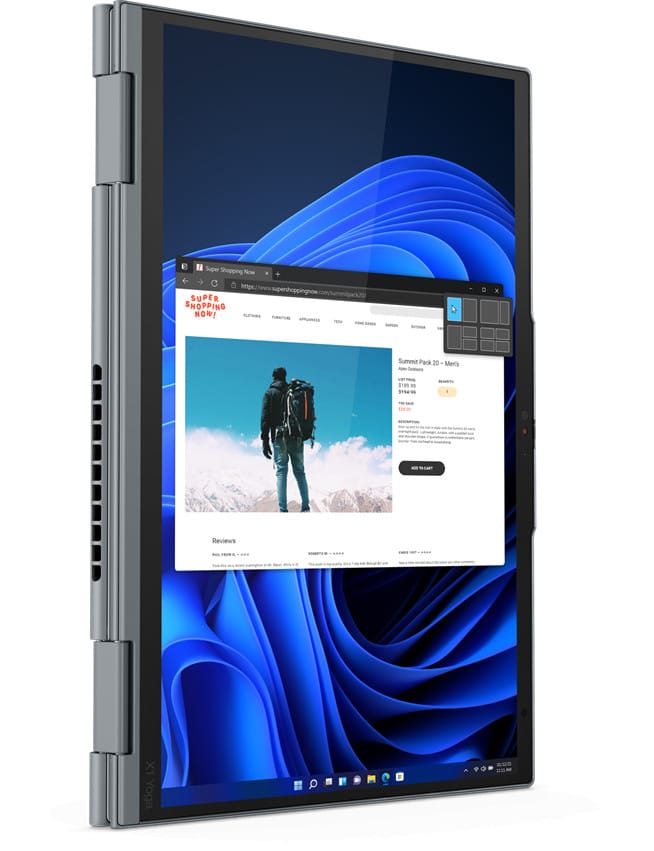 Ordinateur Portable Lenovo ThinkPad X1 Yoga Gen 7 (21CD001SFE)