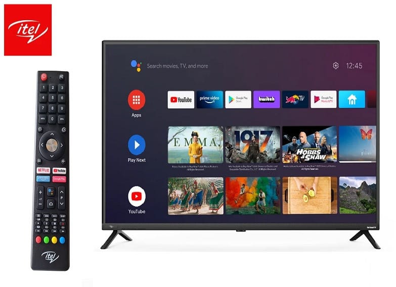 Téléviseur ITEL G5550 55" Smart 4K UHD + récepteur intégré (G5550)