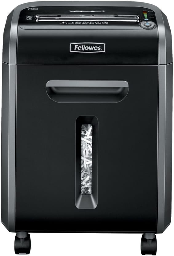 Destructeur Fellowes Powershred® 79Ci — Sécurité P-4 · 23 L · 16 feuilles/passage