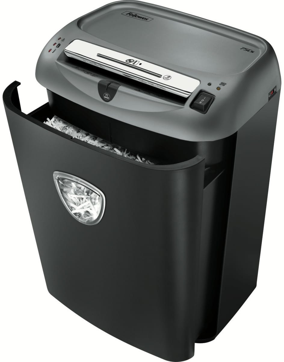 Destructeur Fellowes Powershred® 75Cs Coupe croisée (4675001)