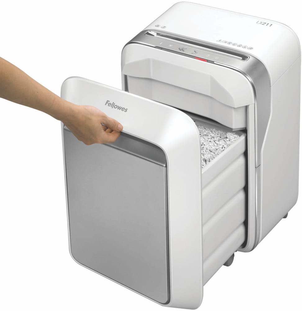 Fellowes Powershred® LX211 Shredder — P-5 Security · 23 L · 15 sheets/pass — image 4