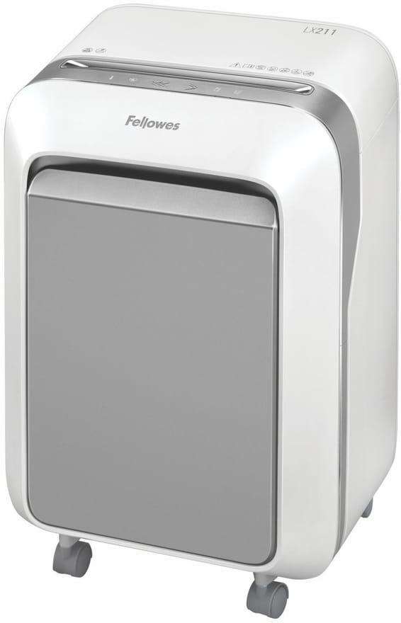 Destructeur Fellowes Powershred® LX211 — Sécurité P-5 · 23 L · 15 feuilles/passage