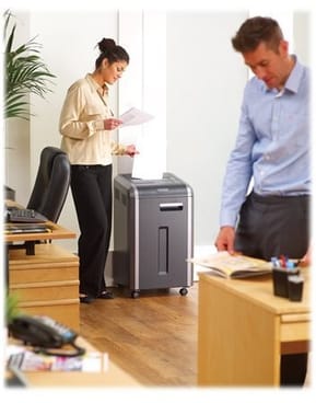 Destructeur Fellowes Powershred® 225i — Sécurité P-2 · 60 L · 24 feuilles/passage — image 5