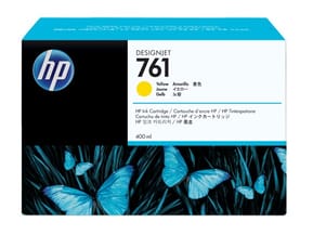 HP 761 Jaune - Cartouche d'encre HP d'origine (CM992A)