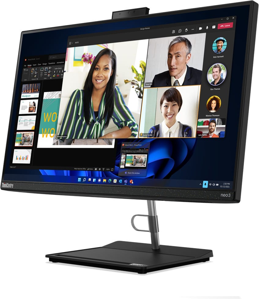 Ordinateur Tout-en-un Lenovo ThinkCentre neo 30a 22 (12B1001KFM)