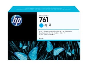 HP 761 Cyan - Cartouche d'encre HP d'origine (CM994A)