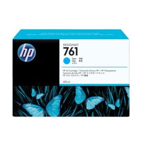 HP 761 Cyan - Cartouche d'encre HP d'origine...