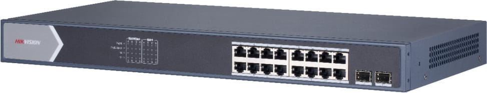 Switch Non Administrable HIKVISION 16 Ports 10/100/1000 POE (DS-3E0518P-E-M-B)