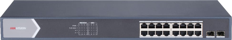 Switch Non Administrable HIKVISION 16 Ports 10/100/1000 POE (DS-3E0518P-E-M-B)