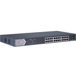 Switch Non Administrable HIKVISION 24 Ports 10/100/1000 POE (DS-3E0526P-E-M-B)