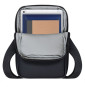 Sac à bandoulière Rivacase Lantau 8810 noir melange pour tablette jusqu'à 8" ( 8810 black melange)