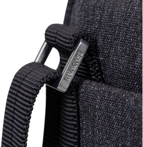 Sac à bandoulière Rivacase Lantau 8810 noir melange pour tablette jusqu'à 8" ( 8810 black melange)