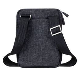 Sac à bandoulière Rivacase Lantau 8810 noir melange pour tablette jusqu'à 8" ( 8810 black melange)