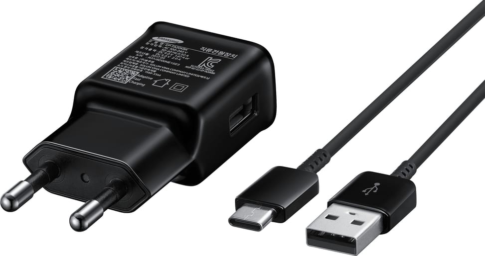 Chargeur Secteur Samsung Travel Adapter - Type C- Chargement Rapide (EP-TA20EWSCGCH)