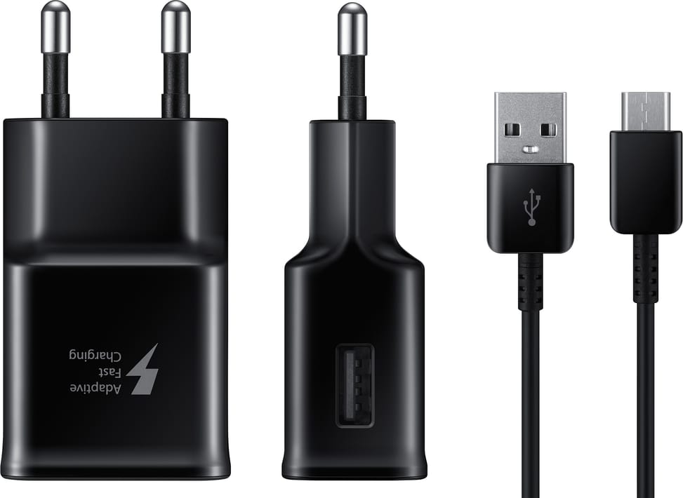 Chargeur Secteur Samsung Travel Adapter - Type C- Chargement Rapide (EP-TA20EWSCGCH)