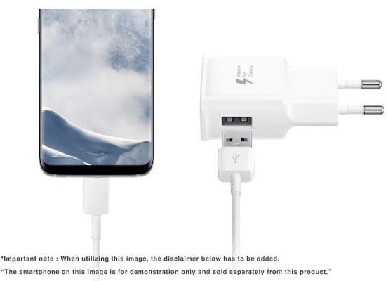 Chargeur Secteur Samsung Travel Adapter - Type C- Chargement Rapide blanc (EP-TA20EWSCGCH)