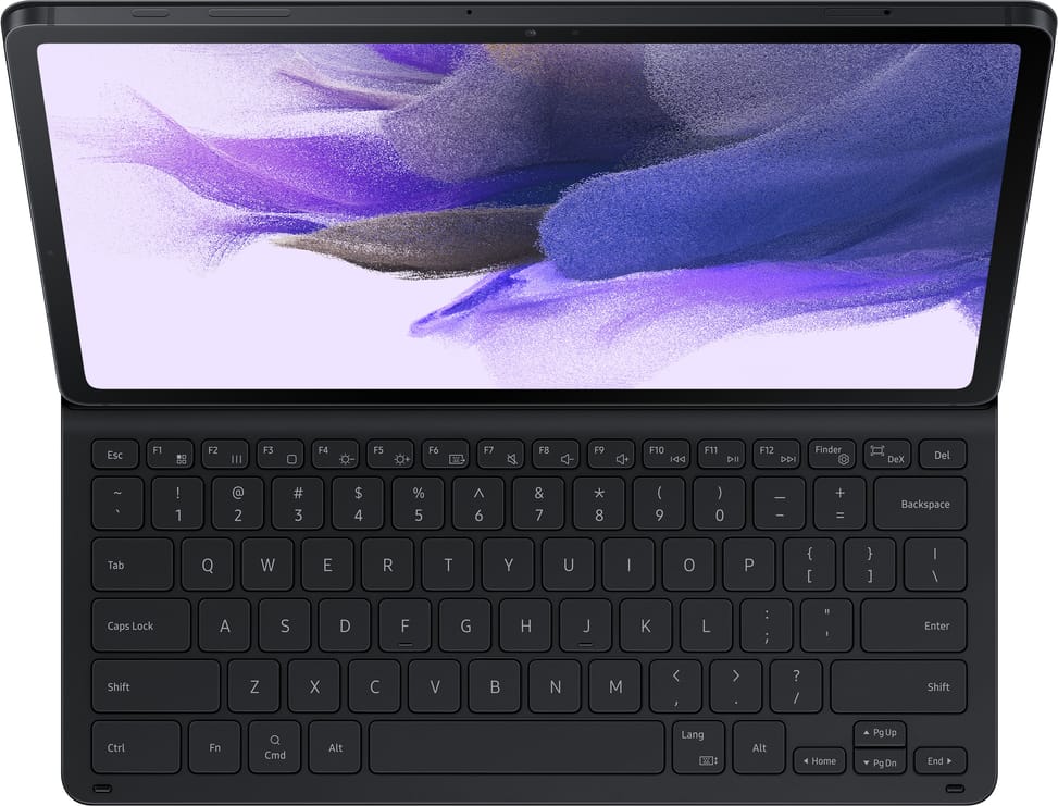 Clavier Book Cover Samsung pour Galaxy Tab S7+ et S7 FE (EF-DT730UBEGWW)