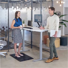 Bureau réglable en hauteur Fellowes Cambio™ - Structure seule Argent- (9694001) — image 7