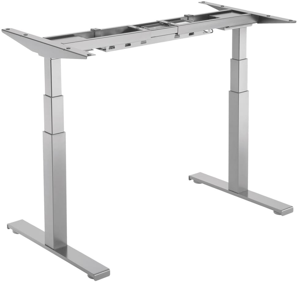 Fellowes Cambio™ Height-Adjustable Desk - Frame only Silver (9694001) — image 1
