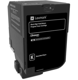 Lexmark CS/CX725 Noir - Cartouche de toner d'origine (74C5HK0)