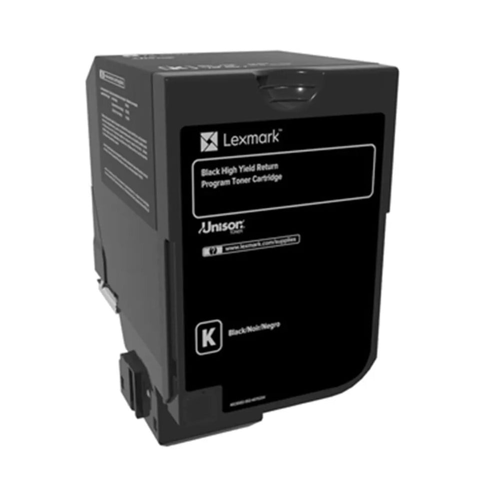 Lexmark CS/CX725 Noir - Cartouche de toner d'origine (74C5HK0) Lexmark CS/CX725 Noir - Cartouche de toner d'origine (74C5HK0)