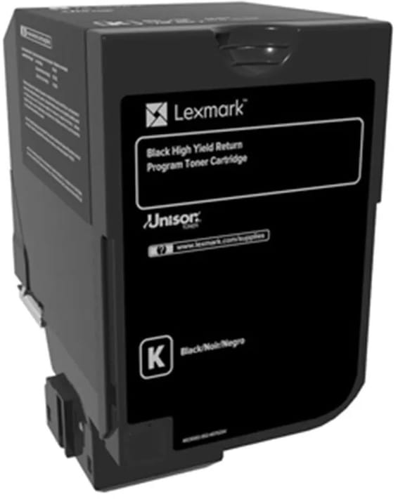 Lexmark CS/CX725 Noir - Cartouche de toner d'origine (74C5HK0)