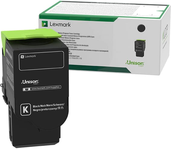 Lexmark CS/CX421, 52x, 62x Noir - Cartouche de toner d'origine (78C5XK0)